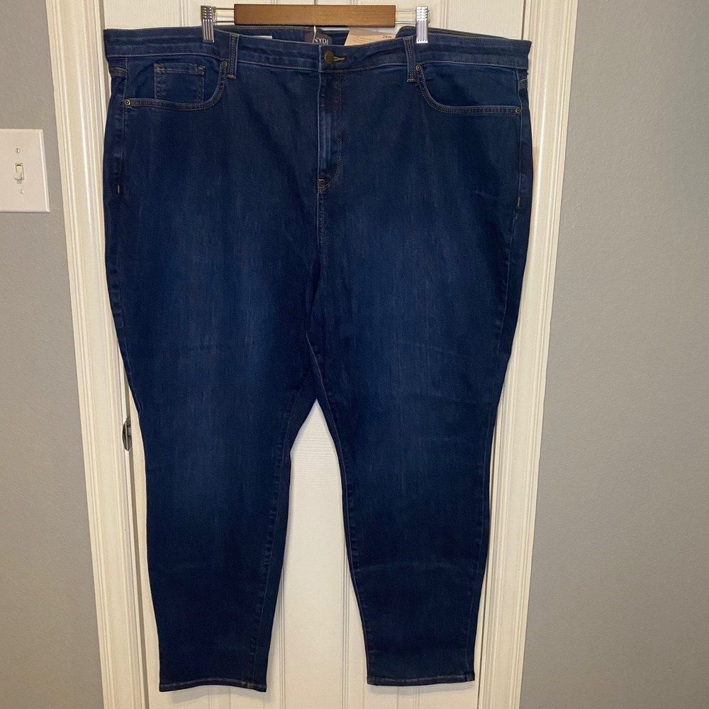 NYDJ Ami Skinny Legging Jeans NWT Plus Size 28W Cooper Wash Lift‎ Tuck Blue